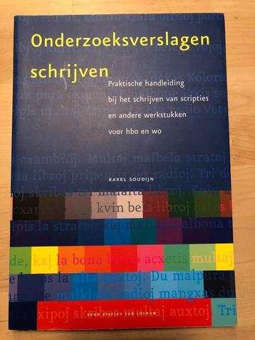 Onderzoeksverslagen schrijven – Karel Soudijn beschikbaar voor biedingen