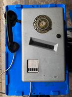 Oude telefoon van telefooncel, Ophalen of Verzenden, Gebruikt, Met draaischijf