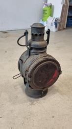 Osnabrücker Metallwerke Duitse signaallamp treinlamp 1948, Ophalen