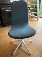Långfjäll IKEA bureaustoel, Huis en Inrichting, Bureaustoelen, Ophalen, Zo goed als nieuw, Zwart