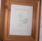 E.H. Shepard -Winnie the Pooh and Christopher Robin prent., Ophalen of Verzenden