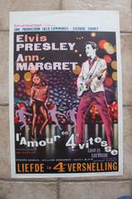 filmaffiche Elvis Presley Viva Las Vegas 1964 filmposter, Rechthoekig Staand, Ophalen of Verzenden, Zo goed als nieuw, A1 t/m A3