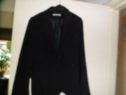 Mooi zwart jasje, maat 40, merk More &More, Kleding | Dames, Jasjes, Kostuums en Pakken, Zo goed als nieuw, Jasje, Maat 38/40 (M)