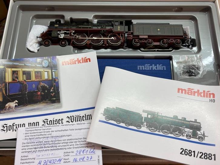 * NIEUW * Märklin 2881 * Keizererlijke Hoftrein Wilhelm II *, Hobby en Vrije tijd, Modeltreinen | H0, Nieuw, Treinset, Wisselstroom