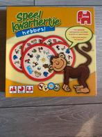 Speelkwartiertje Hebbes - Leuk Kinderspel, Drie of vier spelers, Ophalen of Verzenden, Gebruikt, Reisspel