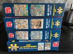 Jan van Haasteren puzzels 6 comi dozen, Ophalen of Verzenden, 500 t/m 1500 stukjes, Zo goed als nieuw, Legpuzzel