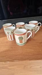 Villeroy Boch festive memories kerst bekers mokken, Overige typen, Ophalen of Verzenden, Zo goed als nieuw, Overige stijlen