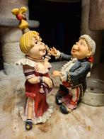 Laaffiguren Set - Dansend Paar, Kabouter Kandelaar, Asbak, Verzamelen, Efteling, Ophalen of Verzenden, Zo goed als nieuw