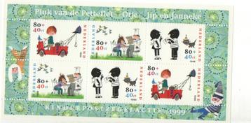 Blok Kinderpostzegels 1999 Jip en Janneke  beschikbaar voor biedingen