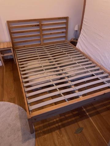 IKEA tweepersoons bed - afbeelding 1