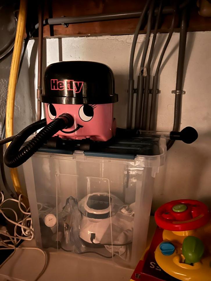Mini Hetty Stofzuiger Speelgoed, Witgoed en Apparatuur, Stofzuigers, Gebruikt, Stofzuiger, Minder dan 1200 watt, Stofzak, Ophalen of Verzenden