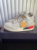 Nike air jordan 3 J Balvin Medellin Sunset maat 41, Wit, Nieuw, Ophalen of Verzenden, Sneakers of Gympen