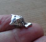 zilveren bedel uil voor o.a pandora [095], Sieraden, Tassen en Uiterlijk, Bedels, Overige merken, Gebruikt, Verzenden, 1 bedel