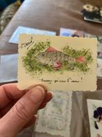 Celluloid Kaartje - Frankrijk - Vis, Ophalen of Verzenden