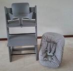 Stokke tripp trapp storm grey met accessoires als NIEUW, Kinderen en Baby's, Kinderstoelen, Ophalen, Zo goed als nieuw, Meegroeistoel