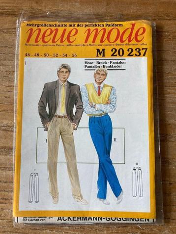 Neue Mode naaipatroon kledingpatroon pantalon (maat 46-56) beschikbaar voor biedingen