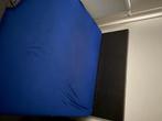 Bed 140x200 gratis ophalen, Huis en Inrichting, Slaapkamer | Bedden, Ophalen, Gebruikt, Blauw, 140 cm