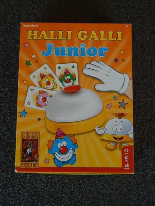 Halli Galli Junior, Hobby en Vrije tijd, Gezelschapsspellen | Kaartspellen, Gebruikt, Een of twee spelers, Drie of vier spelers