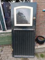 hardhouten voordeur vintage, Doe-het-zelf en Verbouw, Deuren en Horren, Gebruikt, 80 tot 100 cm, Ophalen of Verzenden, Buitendeur