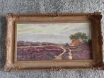 Schilderij J.J. Zonnevylle Heidelandschap met boerderij, Antiek en Kunst, Ophalen