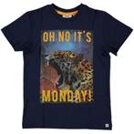 Donkerblauw Mexx shirt t-shirt top met panter print 122-128, Mexx, Nieuw, Ophalen of Verzenden, Shirt of Longsleeve