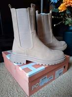 Chelsea BOOTS/LAARZEN beige Maat 42 POSH by Poelman NIEUW, Beige, Lage of Enkellaarzen, Nieuw, Ophalen of Verzenden