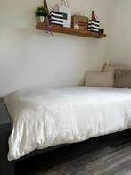 Woood bed+matras+lattenbodem, Ophalen, 200 cm of meer, 50 tot 100 cm, Zo goed als nieuw