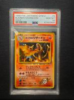 Blaine’s Charizard japanese PSA 10, Hobby en Vrije tijd, Verzamelkaartspellen | Pokémon, Ophalen of Verzenden, Zo goed als nieuw