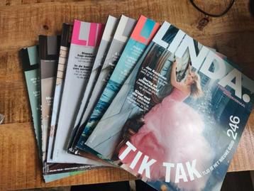 8 Linda magazines:  maart 2024 t/m januari 2025 beschikbaar voor biedingen