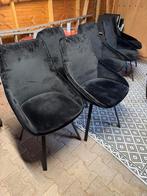 By Boo Beau eetkamerstoelen 6 stuks, Huis en Inrichting, Stoelen, Ophalen, Zwart, Zo goed als nieuw, Metaal