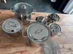 SIGG Pannen set, Huis en Inrichting, Keuken | Potten en Pannen, Ophalen, Gebruikt, Rvs, Pannenset
