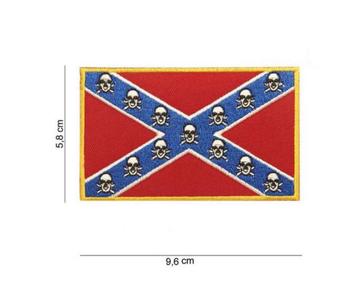patch, rebel, skull, usa, vest, jas, biker, rocker, man, beschikbaar voor biedingen