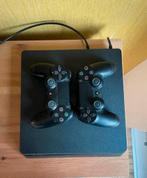Playstation 4 Slim 1TB, Ophalen, Met 2 controllers, Zo goed als nieuw, 1 TB