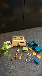 Playmobil caravan 3236 met auto, Ophalen of Verzenden, Zo goed als nieuw, Complete set