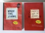 Wreck This Journal & This Is Not A Book (NL-editie), Ophalen, Zo goed als nieuw, Keri Smith