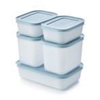 Tupperware Diepvries Dozen Plus Set 5 Blauw Nieuw, Ophalen of Verzenden, Nieuw, Blauw, Overige typen