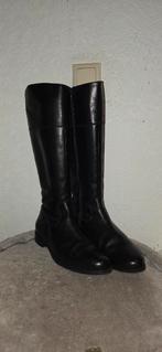 Leren laarzen, Ophalen of Verzenden, Zo goed als nieuw, Zwart, Hoge laarzen
