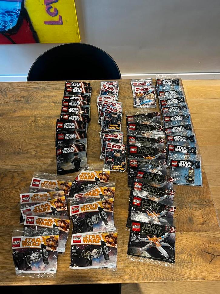 Lego Star Wars Polybags 47 stuks., Kinderen en Baby's, Speelgoed | Duplo en Lego, Nieuw, Lego, Complete set, Ophalen of Verzenden