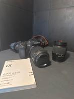 Sony a350 incl lens, Audio, Tv en Foto, Fotocamera's Digitaal, 14 Megapixel, Gebruikt, Spiegelreflex, Ophalen of Verzenden