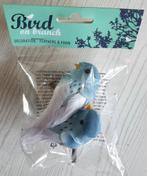 Lente & zomer decoratie: blauwe vogels op tak - NIEUW, Huis en Inrichting, Woonaccessoires | Overige, Ophalen of Verzenden, Nieuw
