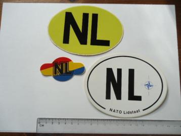 sticker oud NL NEDERLAND Holland auto moto camper caravan beschikbaar voor biedingen