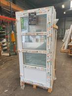 Kunststof Buitendeur 3/4glas  b98 x h204 cm Wit -2302-, Doe-het-zelf en Verbouw, Deuren en Horren, Niet ingevuld, Kunststof, 80 tot 100 cm