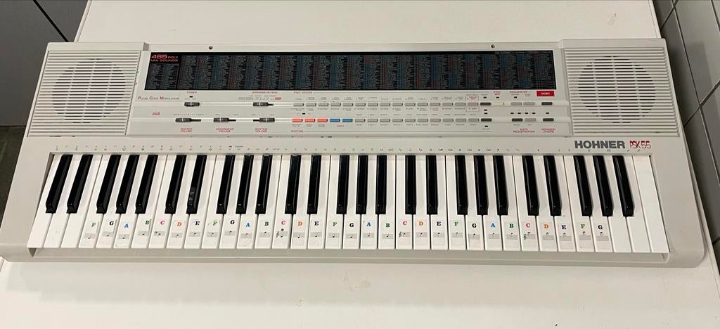 Hohner PSK 55 Keyboard met Adapter - Vintage!, Muziek en Instrumenten, Keyboards, Ophalen, Gebruikt, Overige aantallen, Overige merken