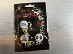 Mix buttonset van Alice Cooper 5 stuks nieuw, Verzamelen, Nieuw, Emmen, Regina, Mix buttonset van Alice Cooper 5 stuks nieuw
