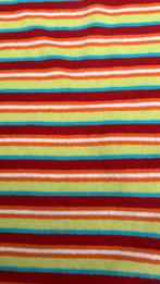 Streep tricot gebrushed, 120 cm of meer, Ophalen of Verzenden, Zo goed als nieuw, Katoen