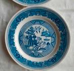 Italy Italiaanse dinerborden Terraglia blauwe Chinese pagode, Antiek en Kunst, Antiek | Wandborden en Tegels, Ophalen of Verzenden