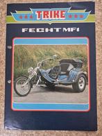 Trike Fecht MF1 Brochure - Zeldzaam!, Ophalen of Verzenden, Gelezen, Overige merken, Fecht GmbH