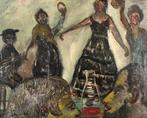 Harm Kamerlingh Onnes ( 1893-1985) - Flamencovoorstelling, Antiek en Kunst, Ophalen