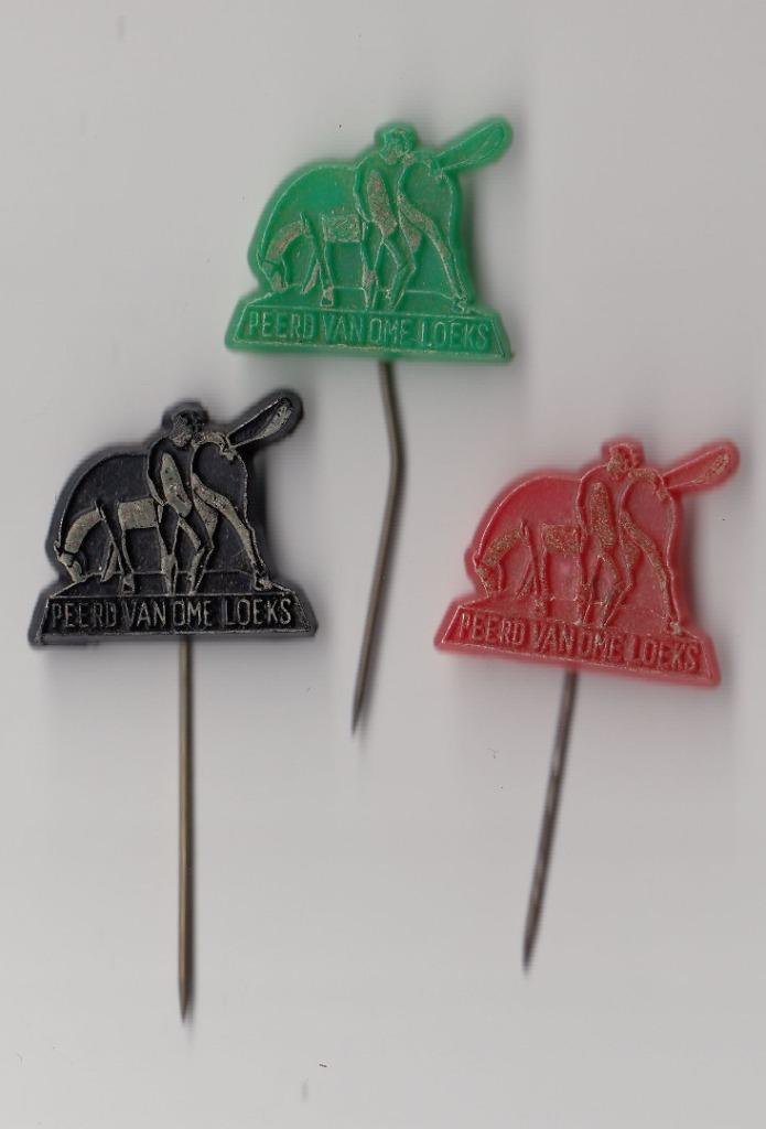 Groningen Peerd van Ome Loeks speldjes, Verzamelen, Speldjes, Pins en Buttons, Gebruikt, Speldje of Pin, Overige onderwerpen, Ophalen of Verzenden