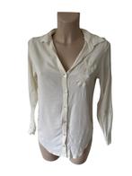 Fabienne Chapot blouse S, Kleding | Dames, Blouses en Tunieken, Wit, Ophalen of Verzenden, Zo goed als nieuw, Fabienne Chapot